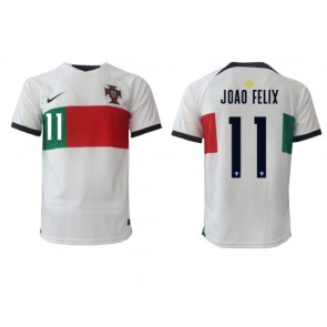 Portugal Joao Felix #11 Replica Away Stadium Shirt World Cup 2022 Short Sleeve